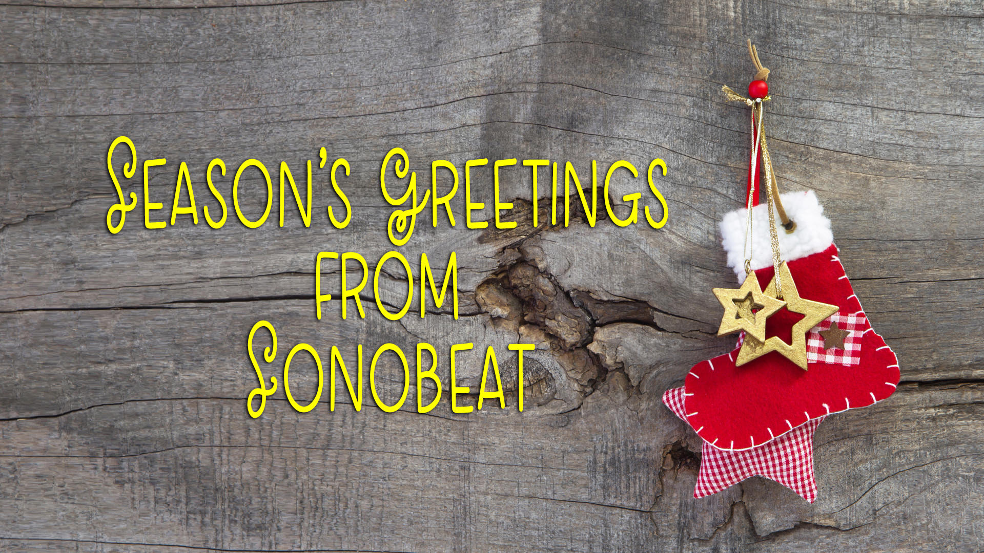 Season's Greetiongs from Sonobeat